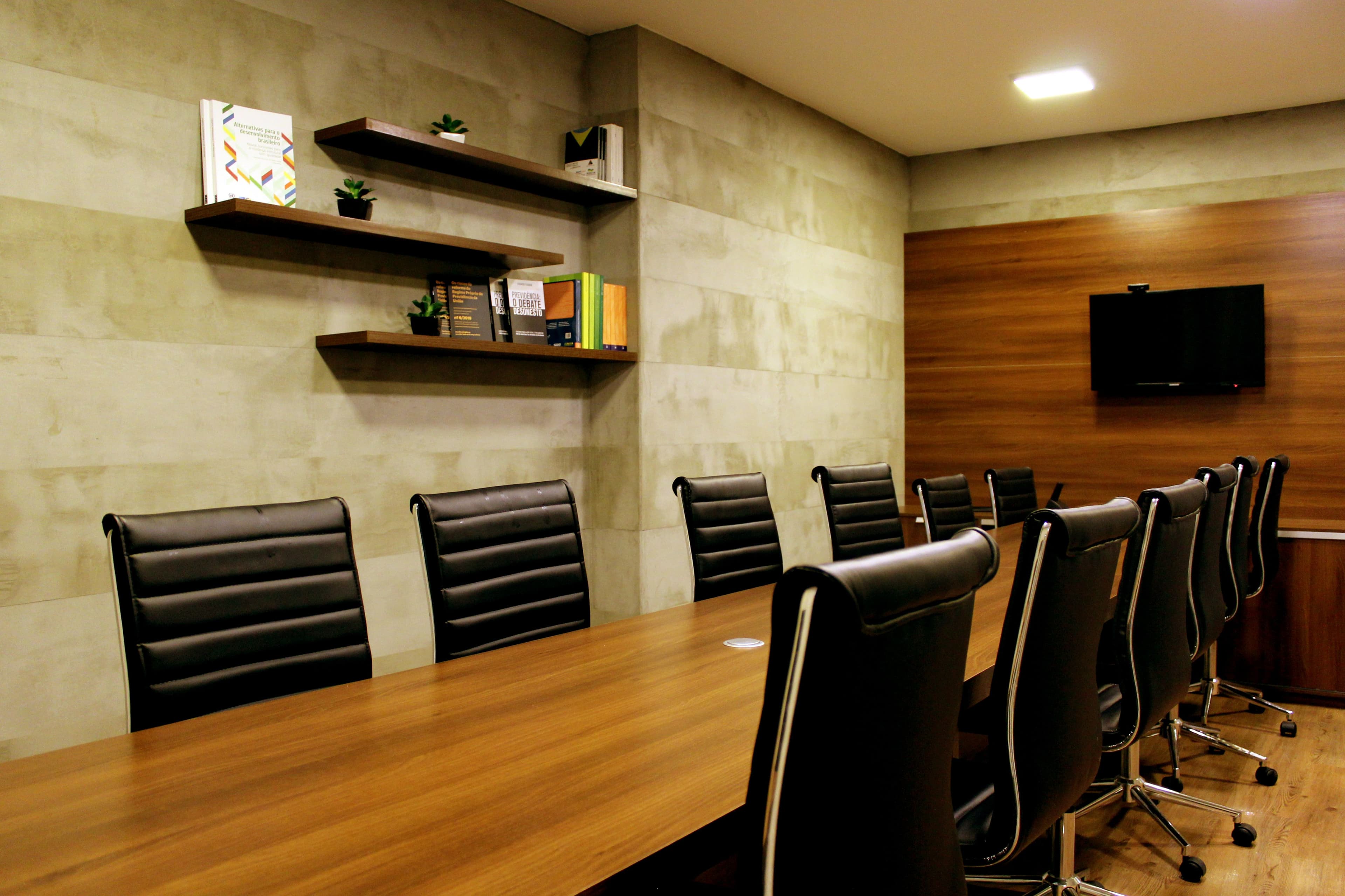 A conference room at Whitmore Harlow LLP